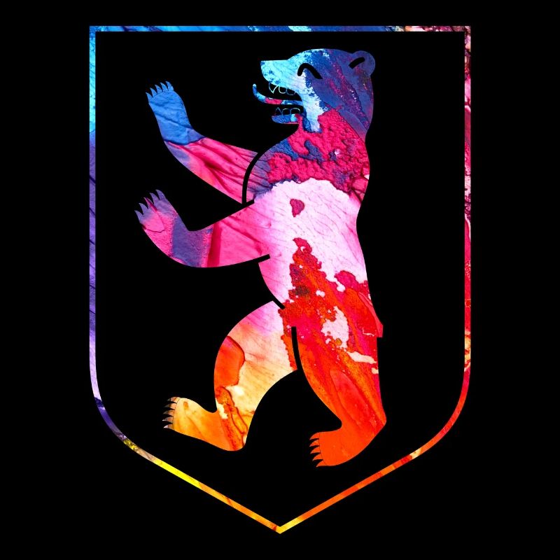 Berlin Wappen Bunt