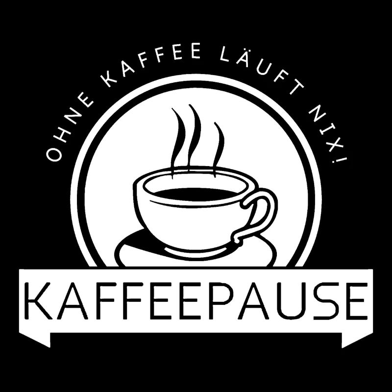 Kaffeepause - weiß