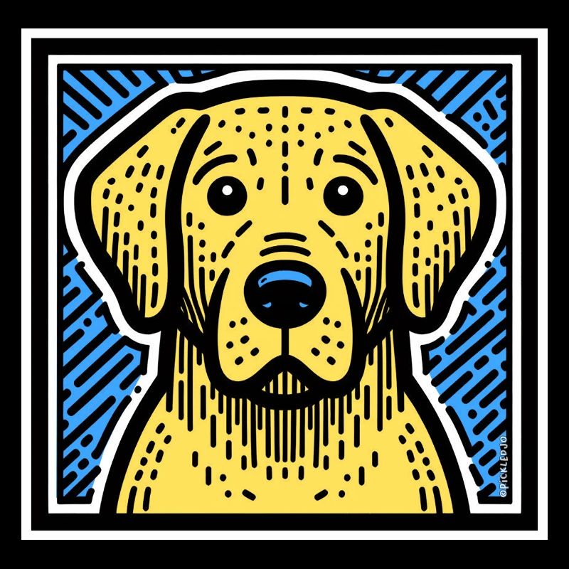 Labrador Retriver Pop Art