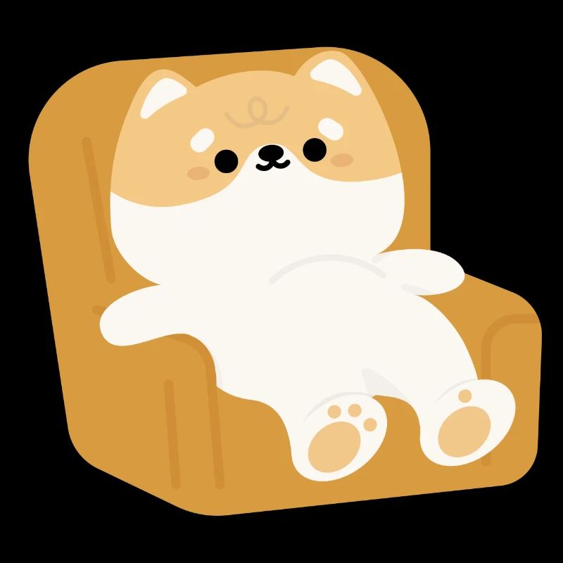 Corgi fatigué