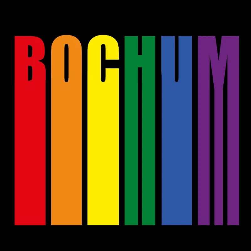 Bochum Deutschland Regenbogen Pride Geschenk
