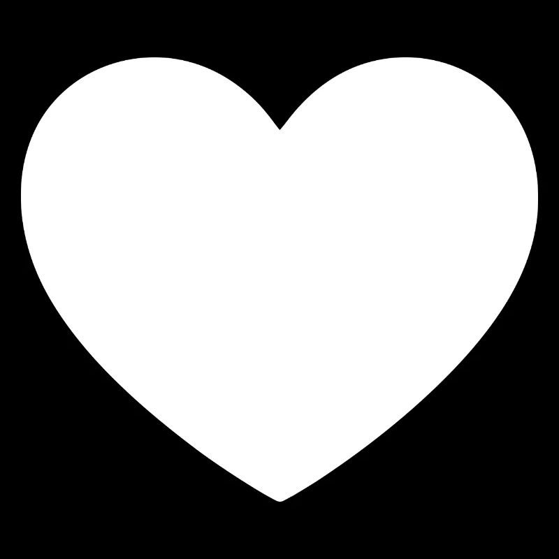 weißes Herz weiß Geschenk Valentinstag