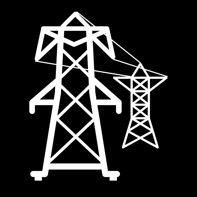 Elektriker Hochspannung Masten Strom Geschenkidee