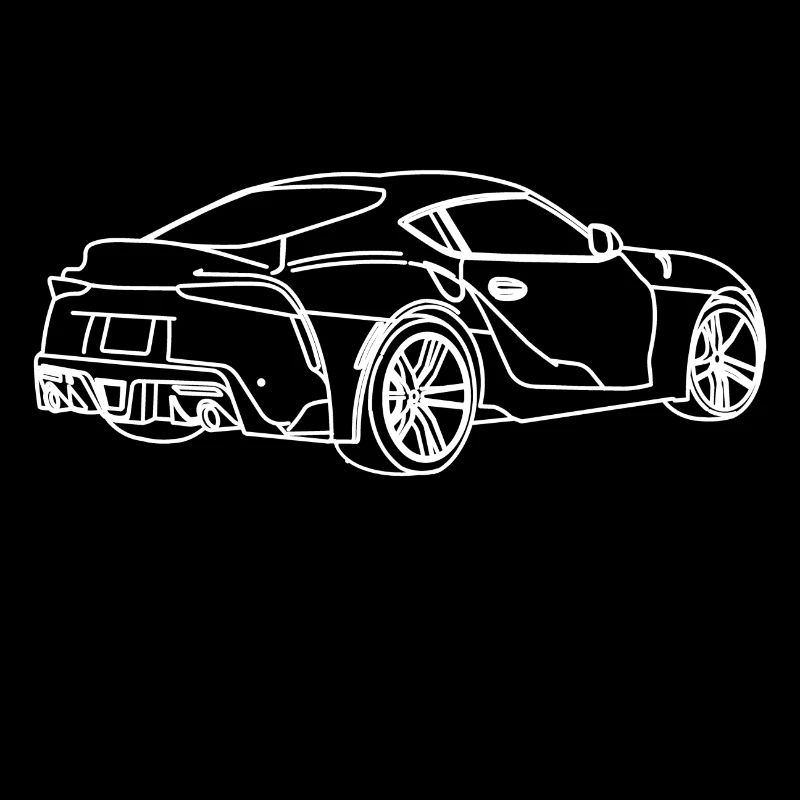 Supra MKV Seitenheckansicht