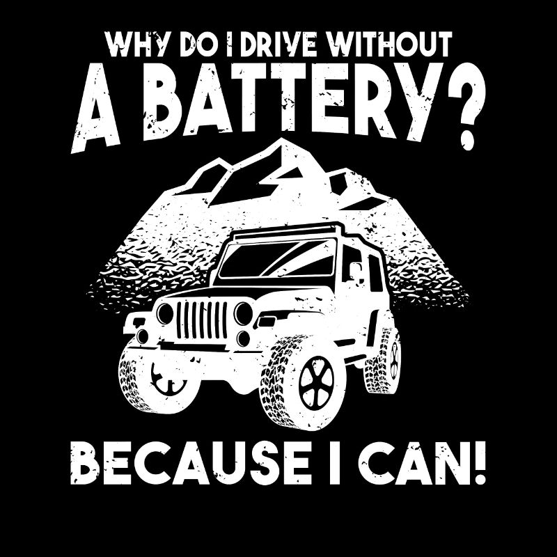 Why do I drive without a battery Anti e-Car