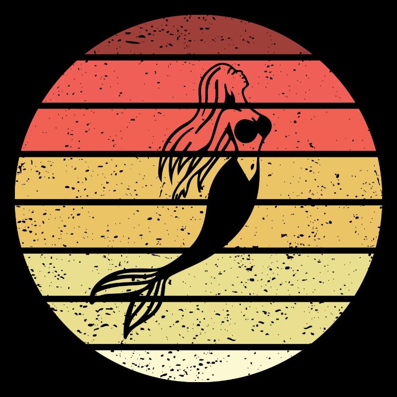 Sirène Retro Style Vintage