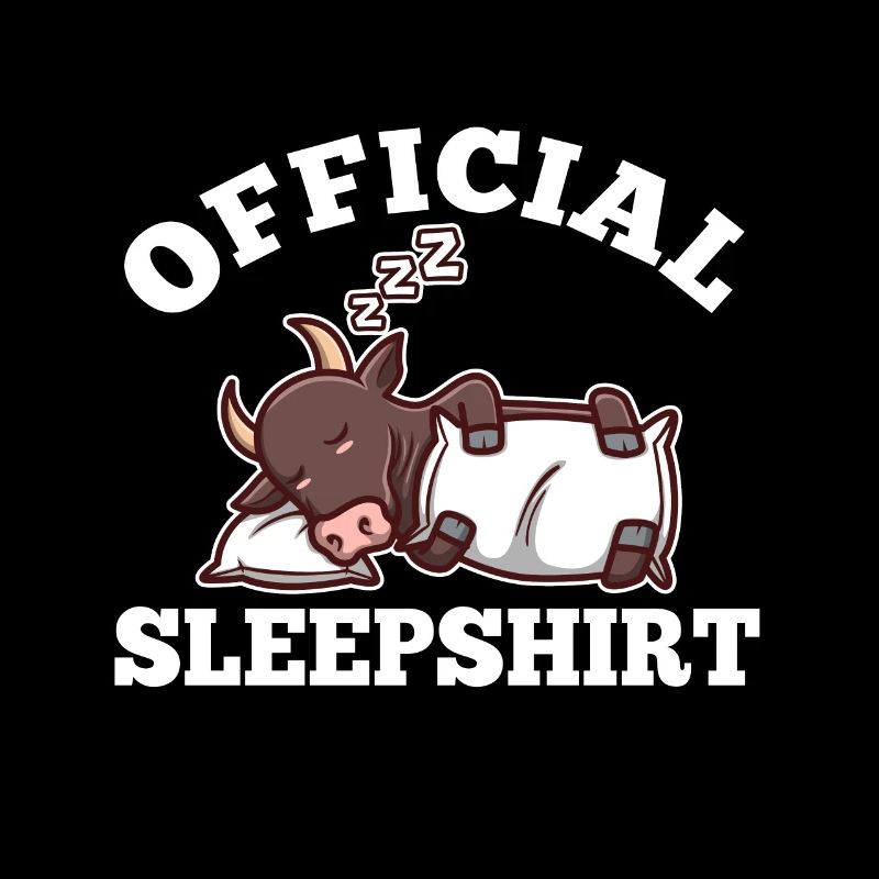Funny Taurus lover saying sleep pj clothes