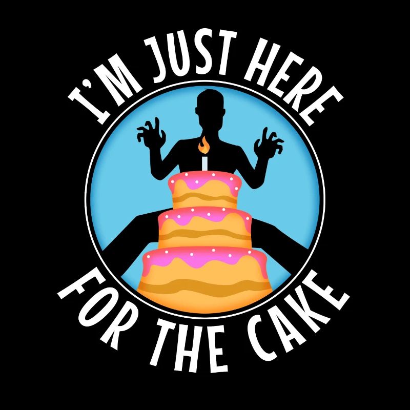 Im just here for the cake wedding