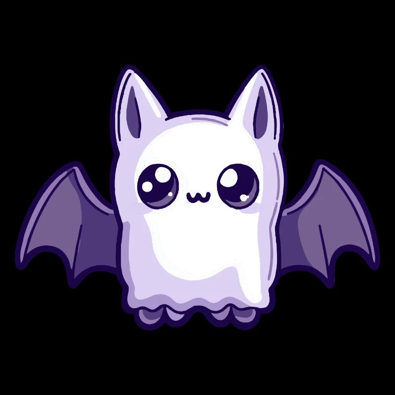 Fledermaus Halloween Comic Geist
