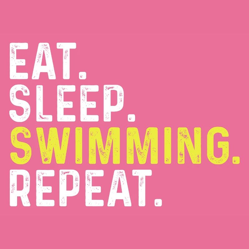 Manger Dormir Natation Répéter