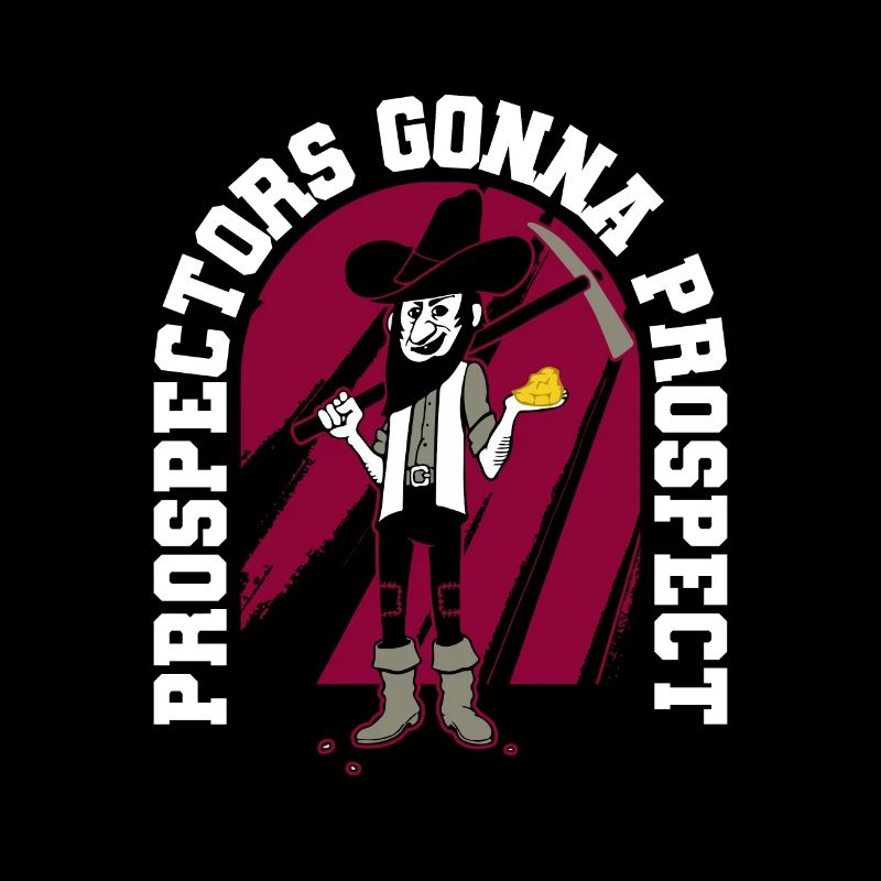 Prospectors Digging Treasure