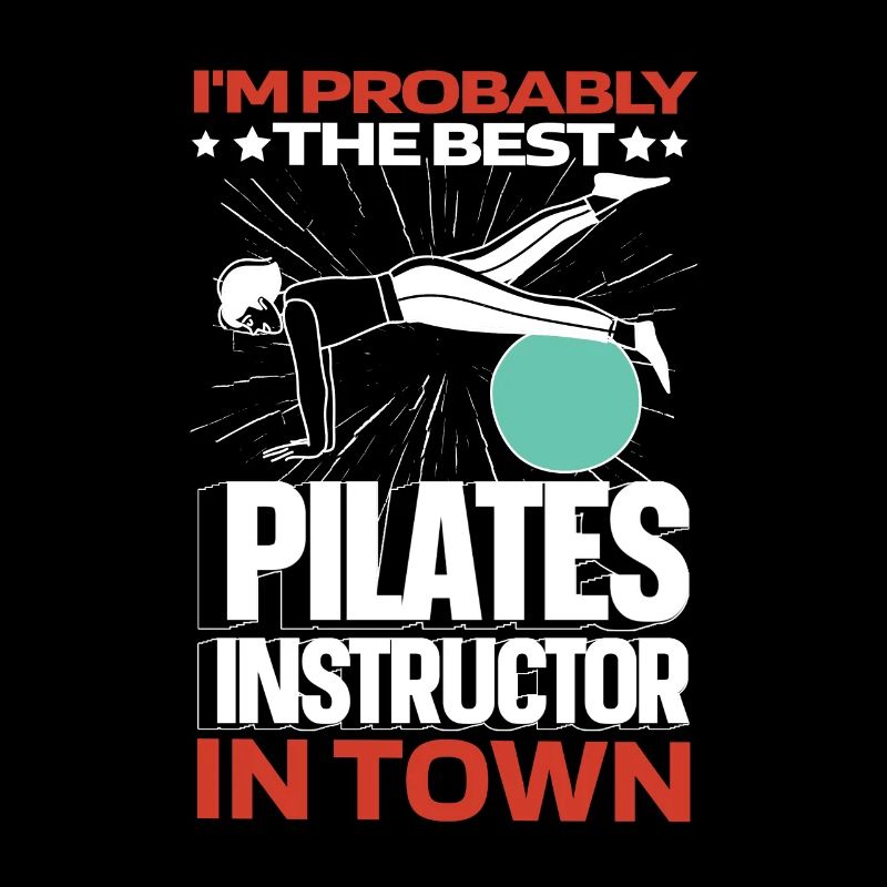 Pilates Professeur de Pilates Drôle