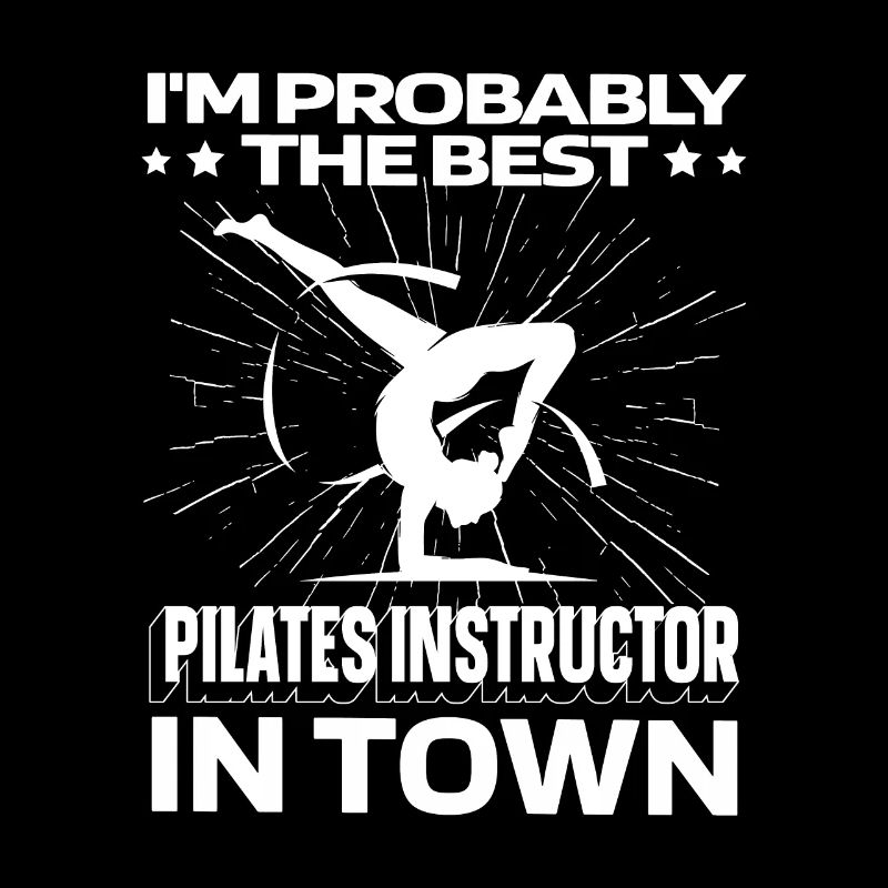 Pilates Professeur de Pilates Drôle