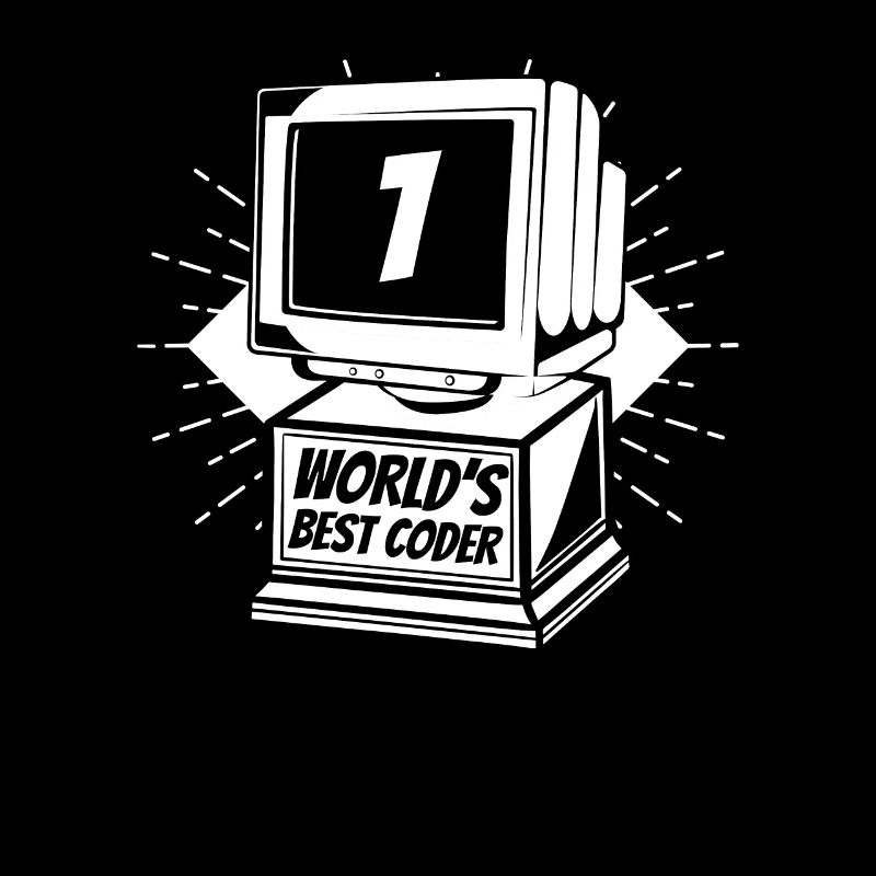 Entwickler Coder Programmierer Worlds Best Coder