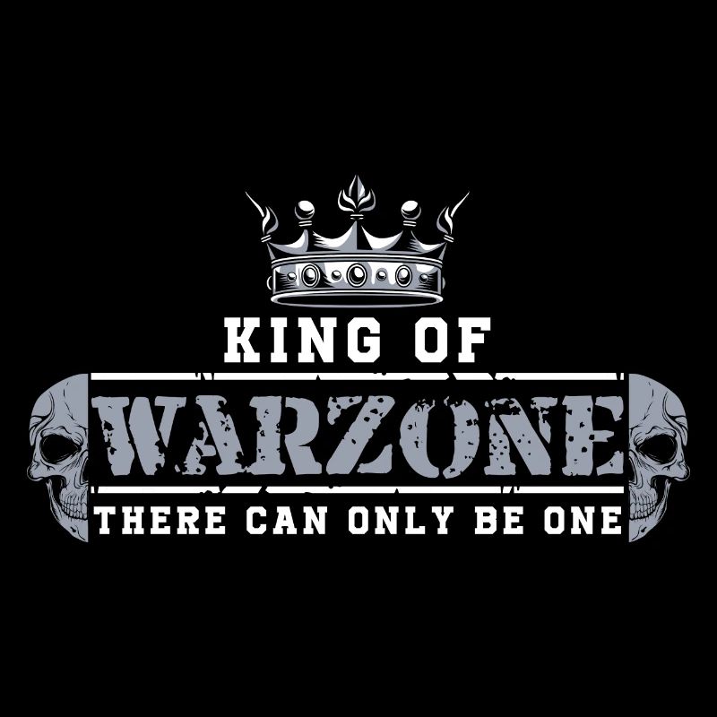Warzone King Only One Gamer Geschenk Duty Calls