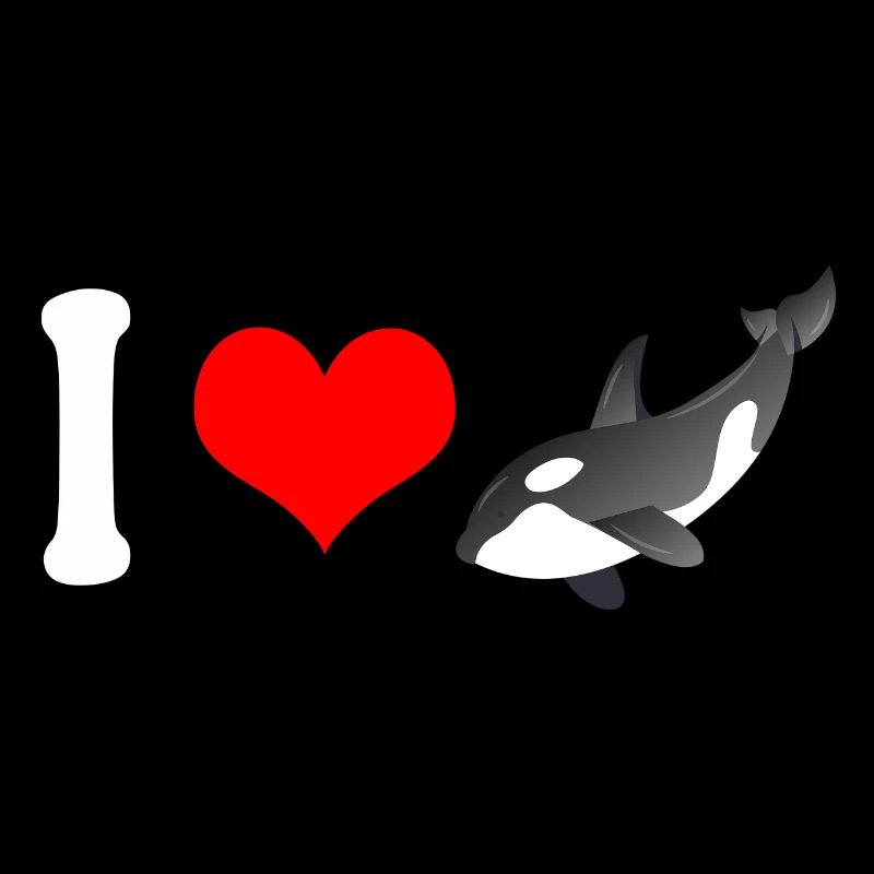 I Love Orcas