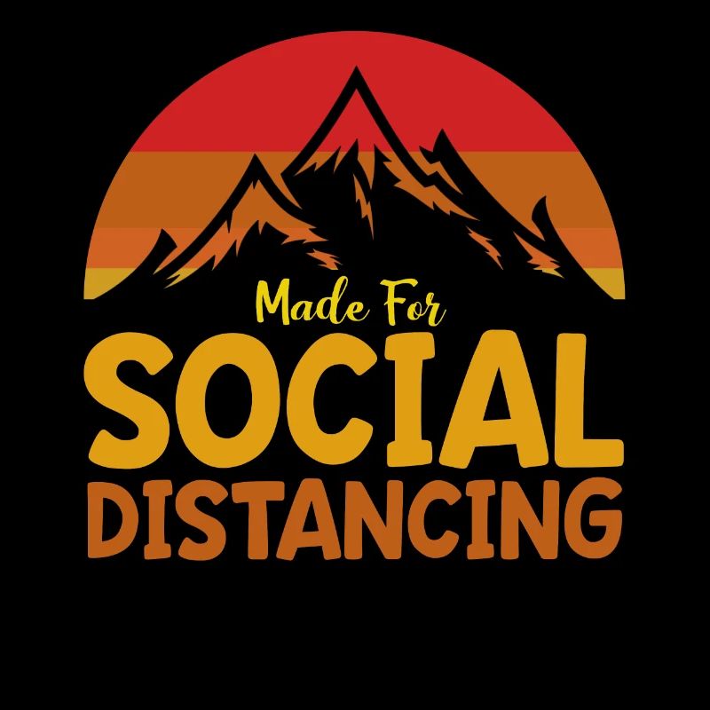 Camping Funny Social Distancing