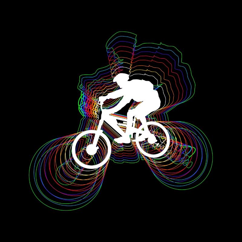CONCEPTION DE CHEMISE DE VÉLO DE MONTAGNE