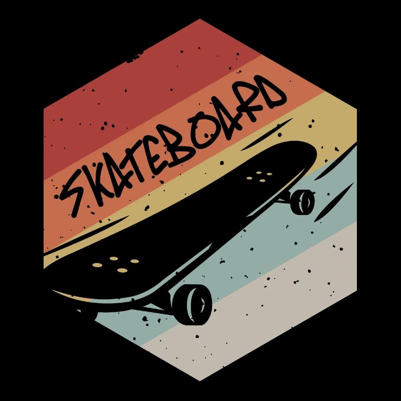 Retro Vintage Skateboard