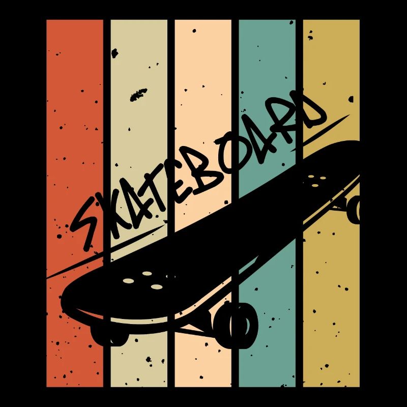 Retro Vintage Skateboard