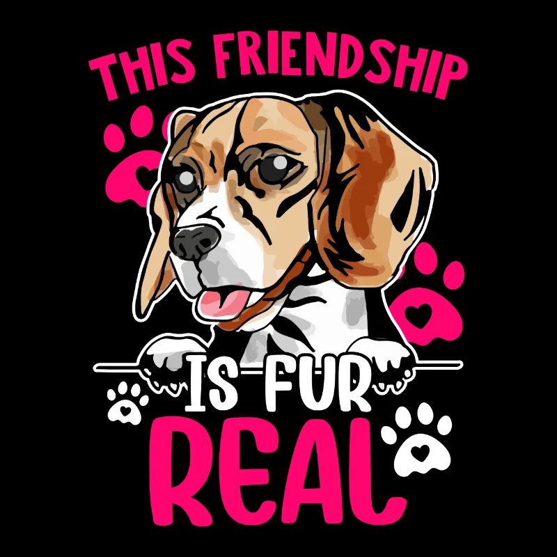 Beagle Freundschaft Ist Fell Echt Lustig