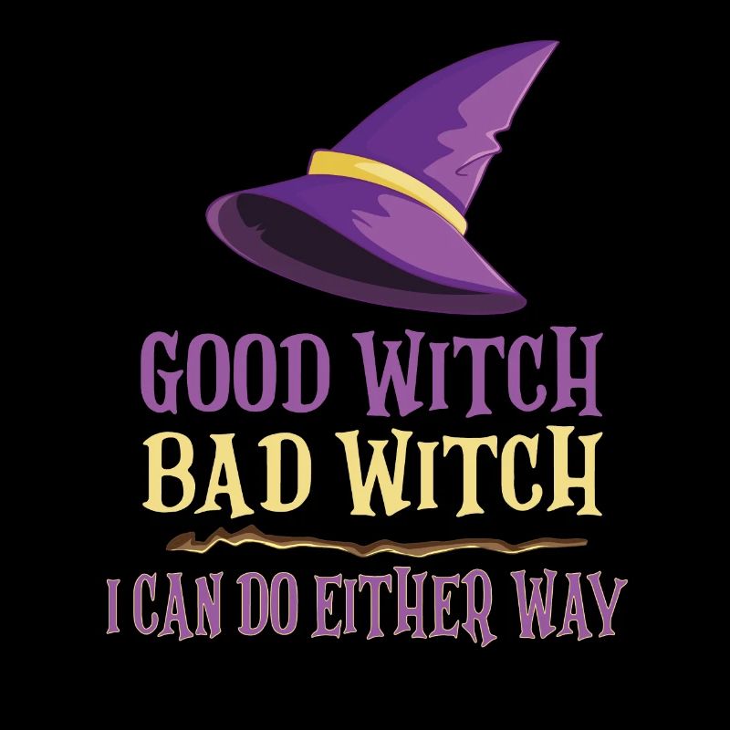 Good Witch Bad Witch Costume Witch Hat Halloween