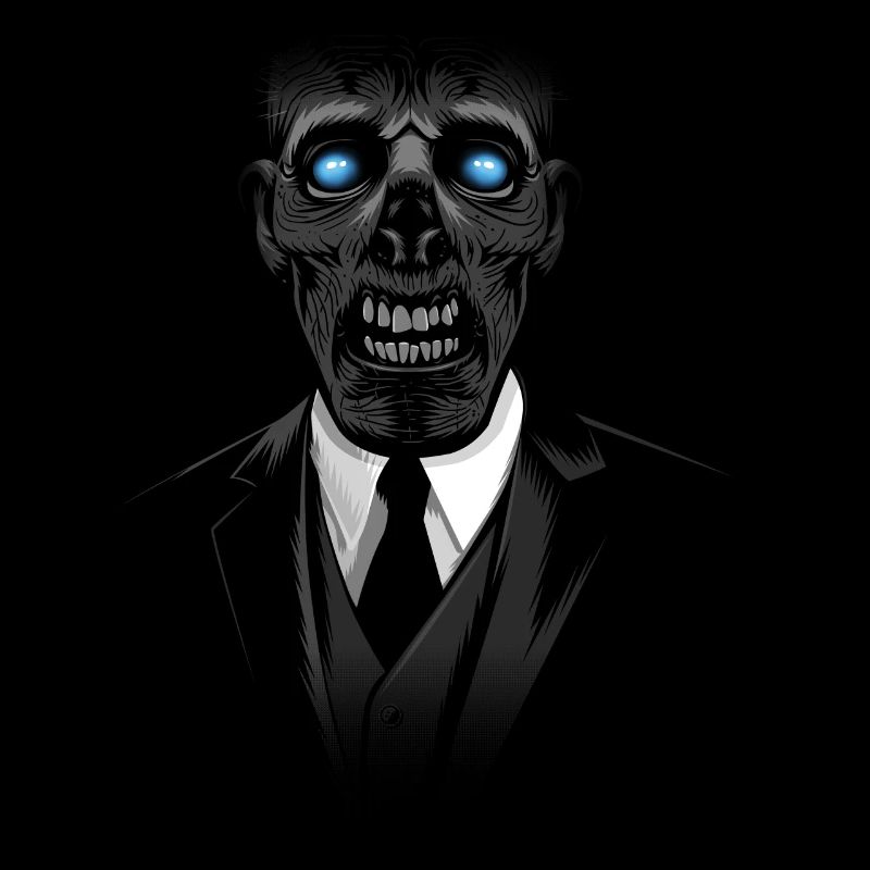 Stylischer Zombie