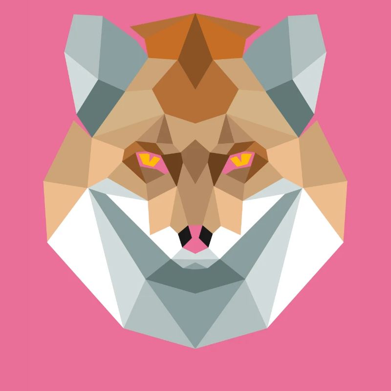 Fox glass polygons