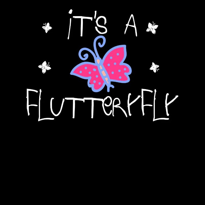 Es ist eine Flatterfliege | Schmetterling