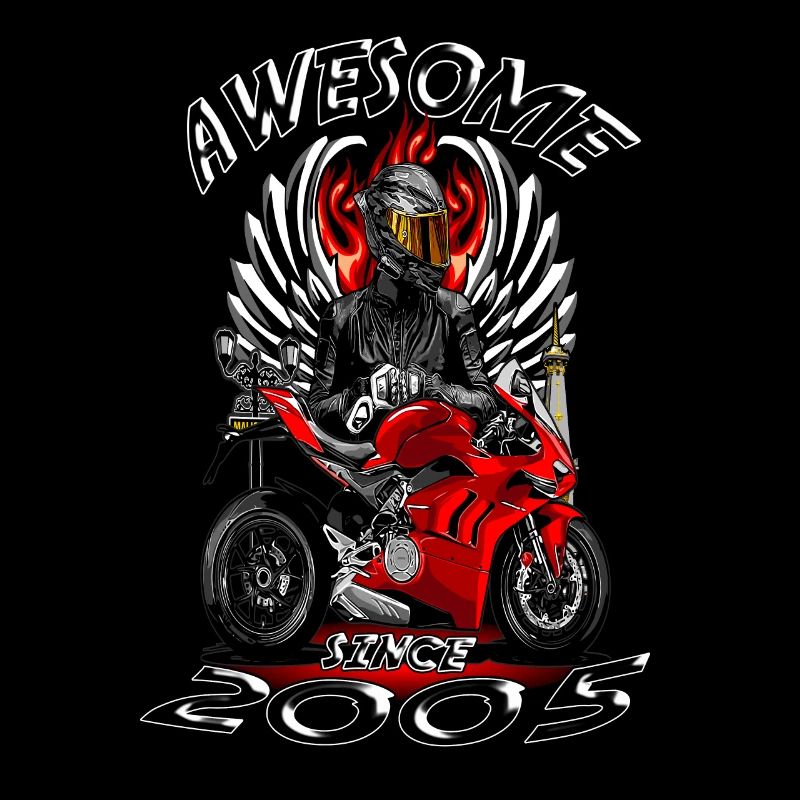 Awesome since 2005, Biker Geburtstag