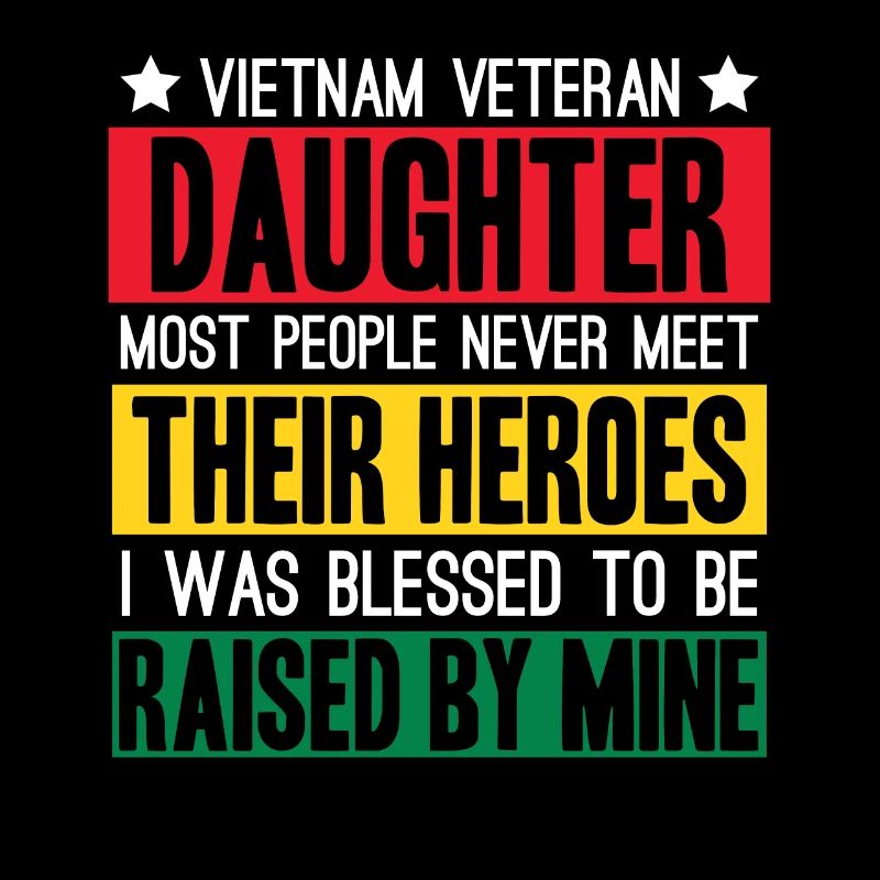 Stolze Tochter Eines Vietnam-veteranen