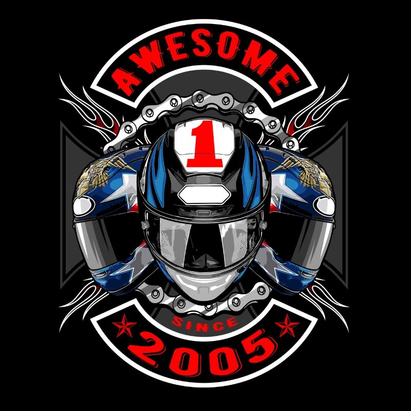 Awesome since 2005, Biker Geburtstag