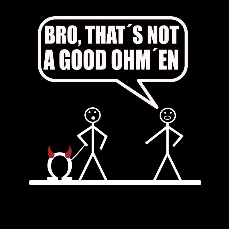 Funny stick figure Not a good omen