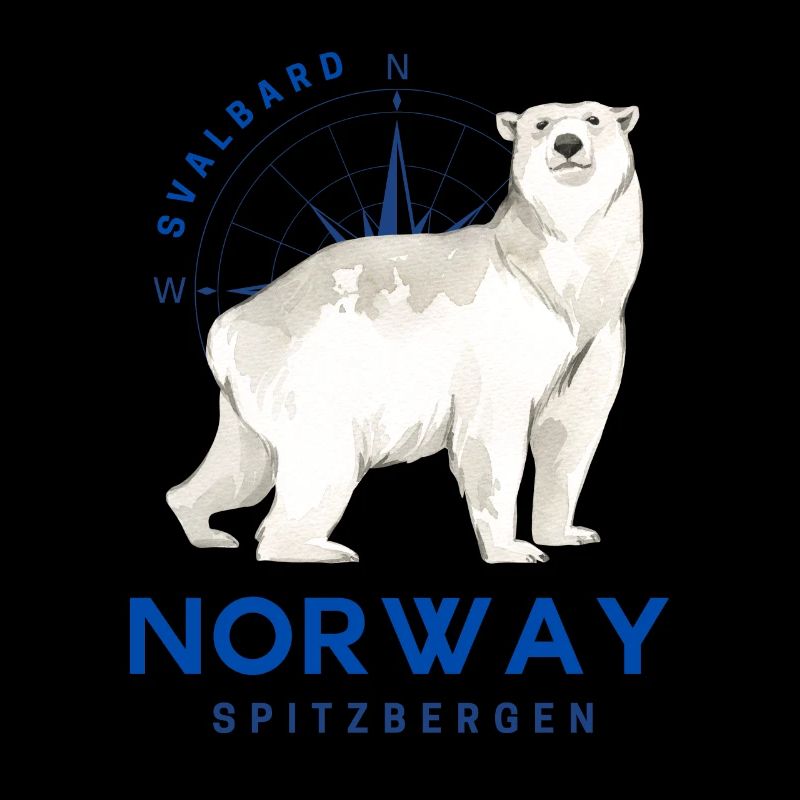 Svalbard Spitzbergen Design Norwegen