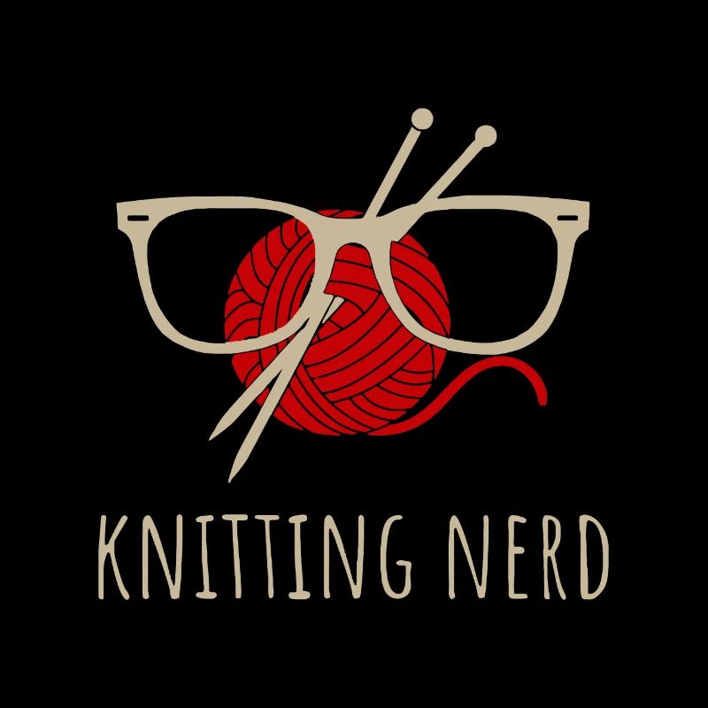 Stricken Nerd Lustig Oma Mama Stricken
