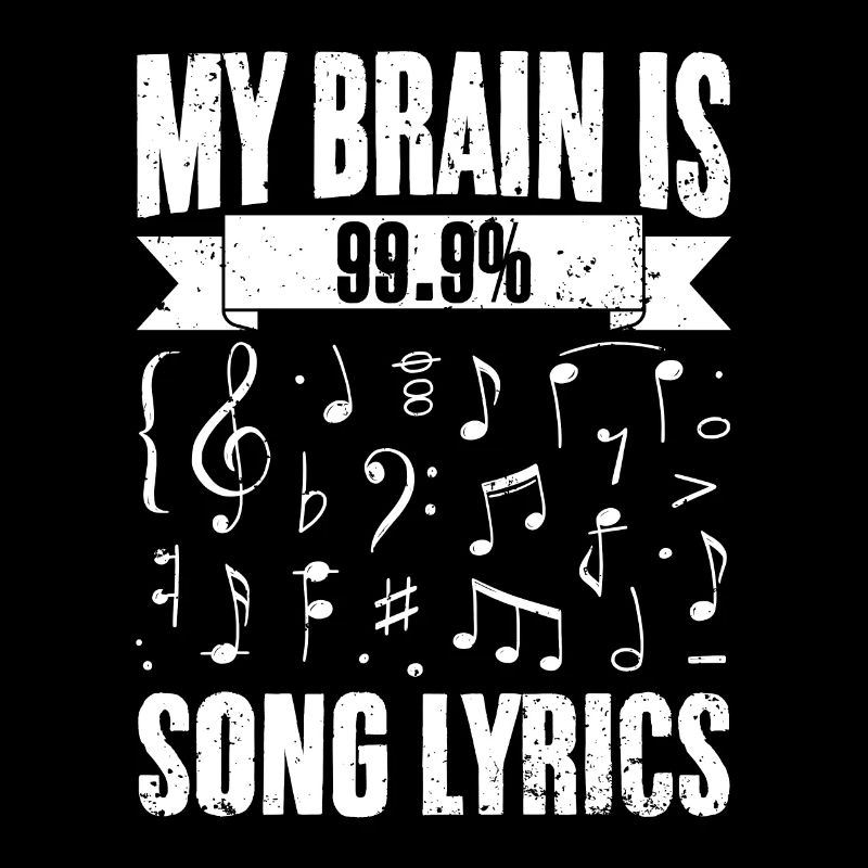 Funny My Brain est composé à 99,9% de paroles de chansons A