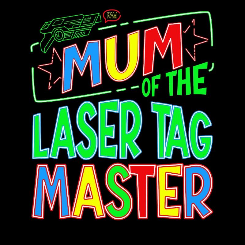 Maman Maman du Laser Tag Birthday Boy Master
