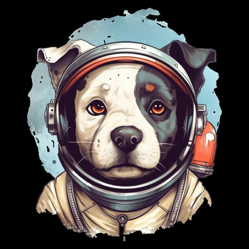 Astronauten Hund
