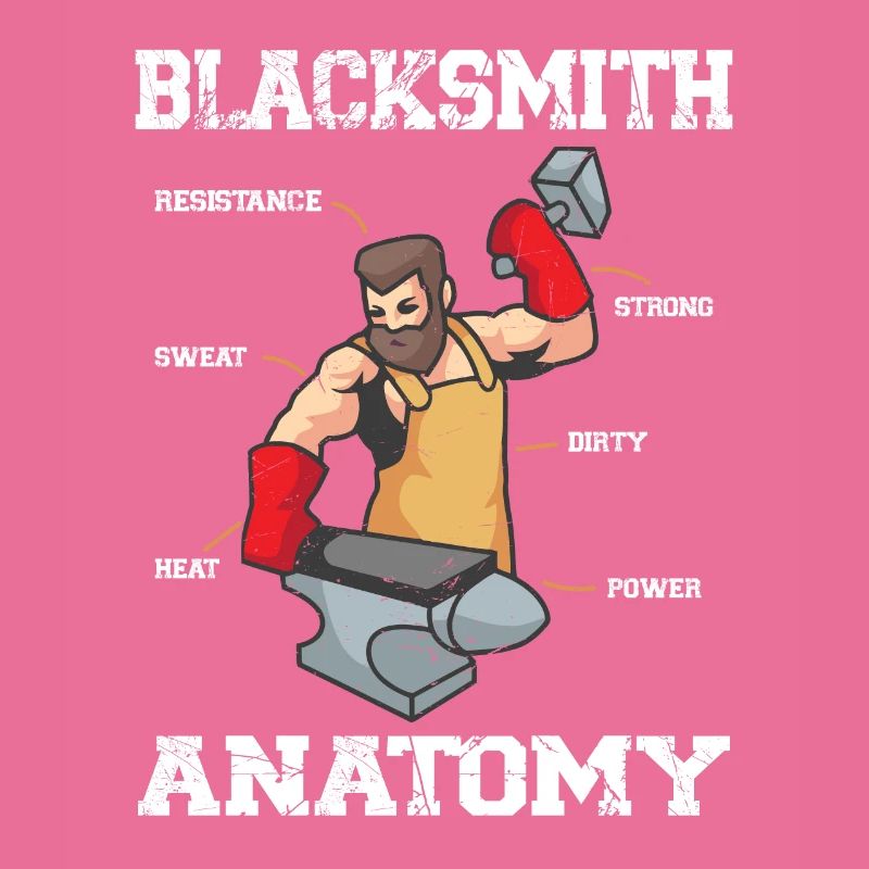 Blacksmith Gear Blacksmith Anatomy Gift Idea