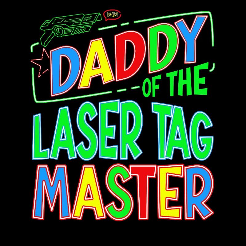 Papa Du Laser Tag Birthday Boy Master