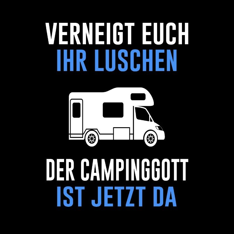 Camping lustiger Spruch Camper