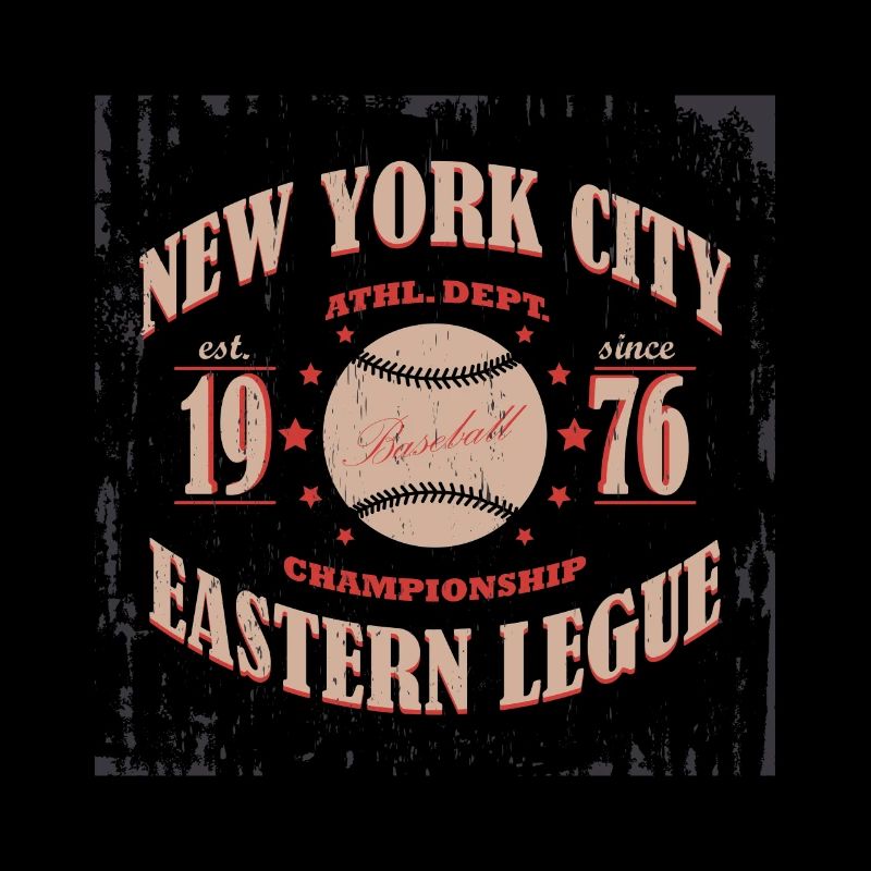 Baseball-Typografie