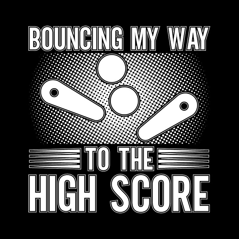Pinball Machine Bouncing My Way To The High Score