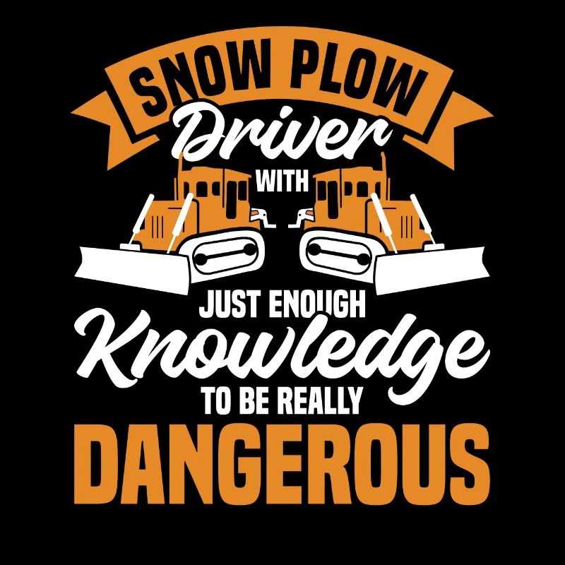 Snowpling Truck Driver Essentials Schneepflug Truck
