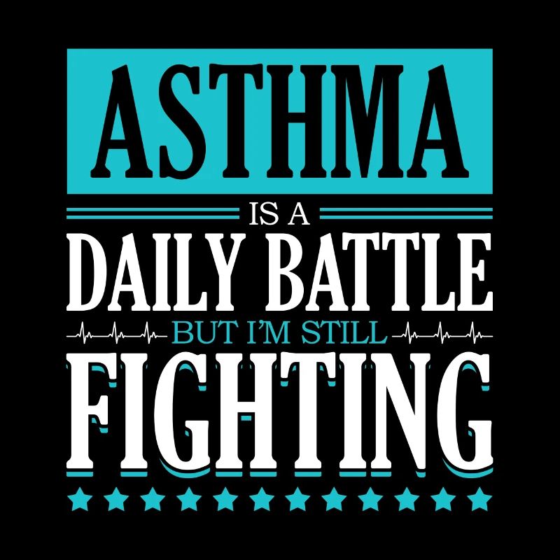 Asthma Ist Ein Täglicher Kampf Monat Des