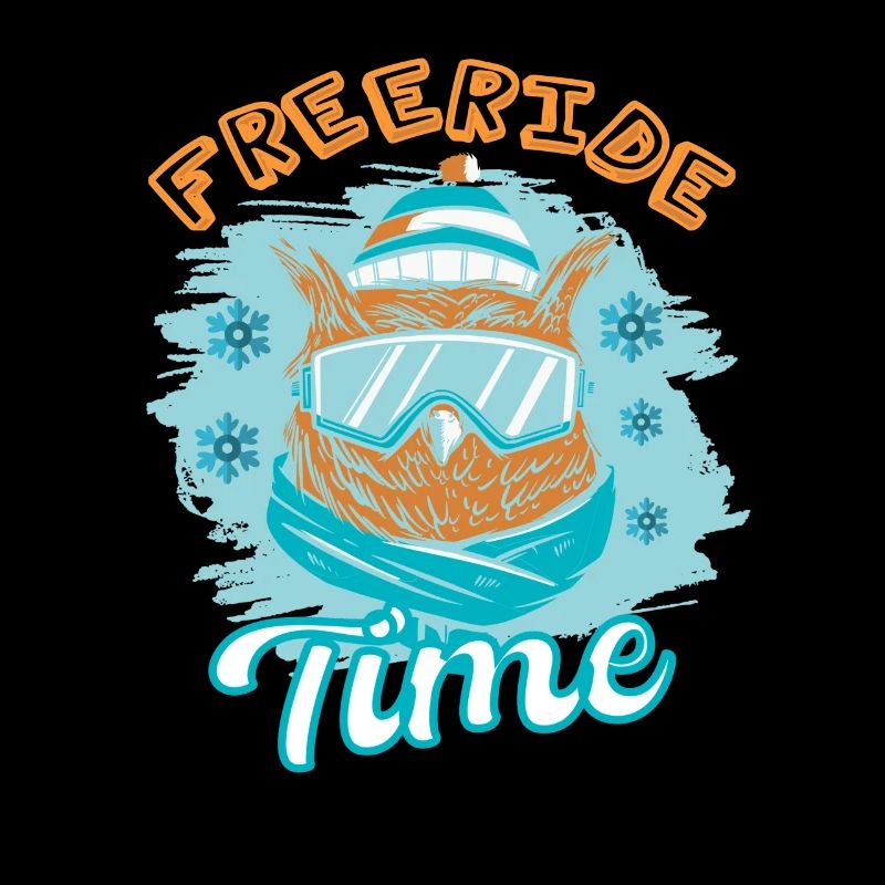 Freeride Time - Skier Gift - Ski & Mountain
