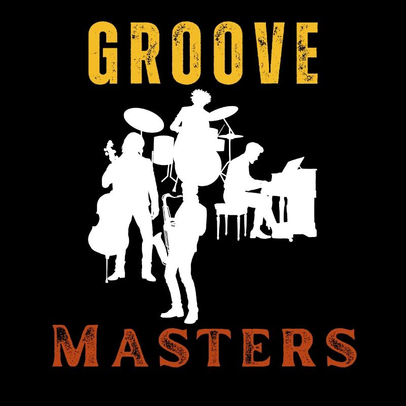 Groove Masters Gift Design For Jazz Lovers
