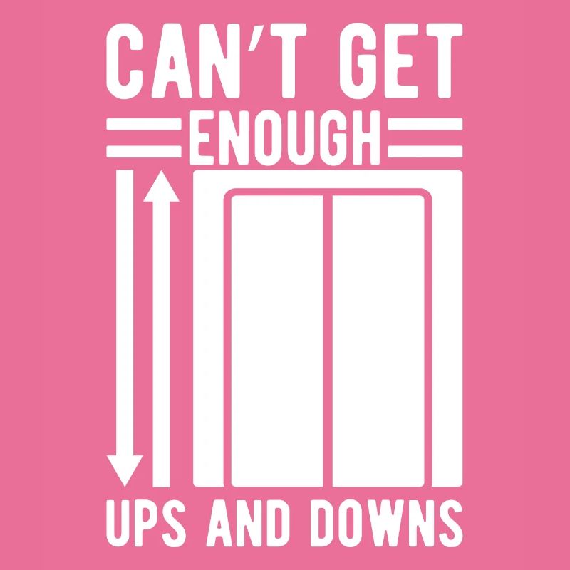 Funny Elevator Mechanic Can´t Get Enough Ups Downs