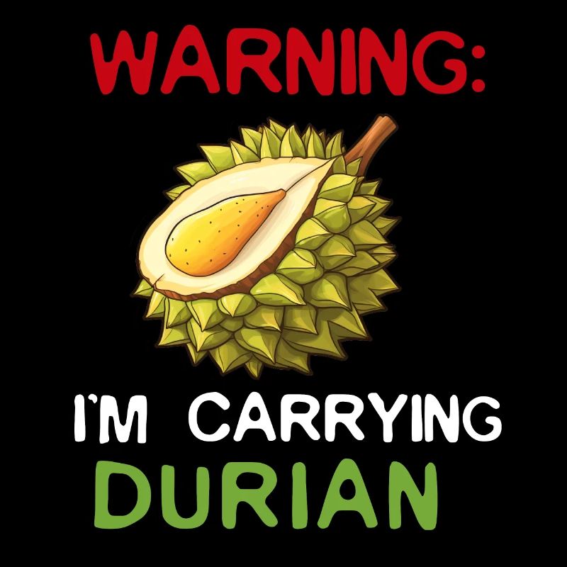 Durian Fruit Lover Funny Durio Zibethinus Men