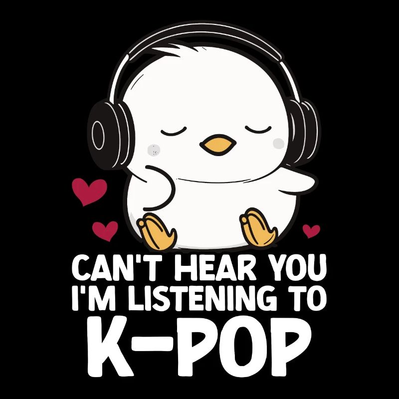 Je ne t’entends pas, j’écoute Kpop Duck K-pop